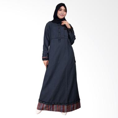 Adore Ladies 491646 Lengan Panjang Gamis - Dark Blue