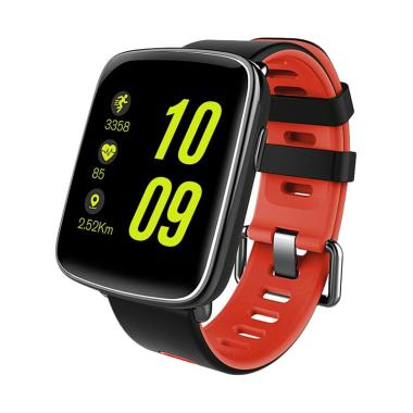 KingWear GV68 Smartwatch - Merah [I ... luetooth 4.0/ Heart Rate]