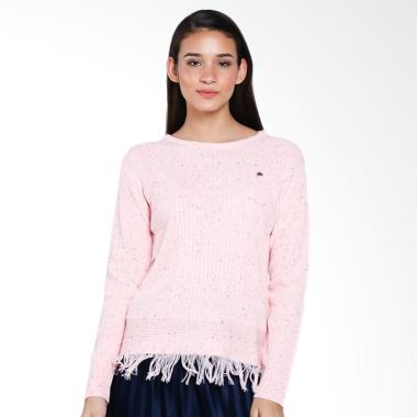 3SECOND Ladies Knit 0110 T01101726 Rajut Sewater - Pink 3SECOND Ladies Knit 0110 T01101726 Rajut Sewater - Pink
