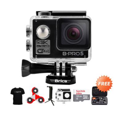 Brica B-PRO 5 Alpha Edition AE1 4K ... ndo Action Camera - Hitam