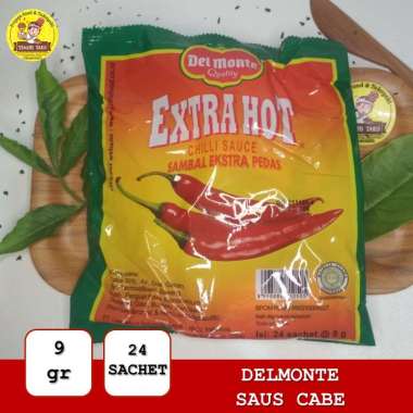 Delmonte Saus Sambal Sachet Extra Hot [24 pcs]