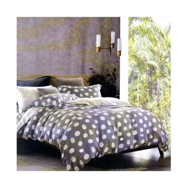 Melia Bedsheet S-0253 Sutra Organic Set Sprei - Grey