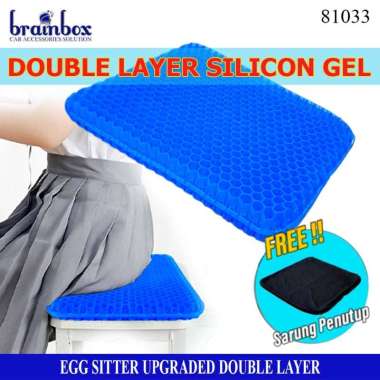 Alas Duduk Silikon Gel Bantal Alas Dudukan Premium Bantal Dudukan Silicon