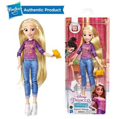 Boneka Disney Princess Rapunzel Comfy Squad 30cm - HASBRO jointed Doll