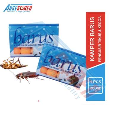 Kamper Barus Pengusir Tikus & Kecoa / Karbol Pewangi Baju Pakaian / Pembasmi Serangga Biru