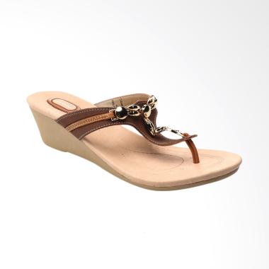 Carvil 51.CNY.001.57/CANNY-01 L Lad ... andal Wanita - Dark Brown