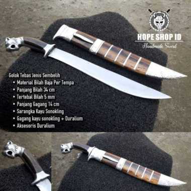 DNS GOLOK DURAL MACAN GOLOK TEBAS MODEL SEMBELIH COCOK UNTUK BERKEBUN BAJA PER SEPUH