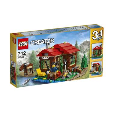 LEGO 31048 Creator Lakeside Lodge Mainan Blocks