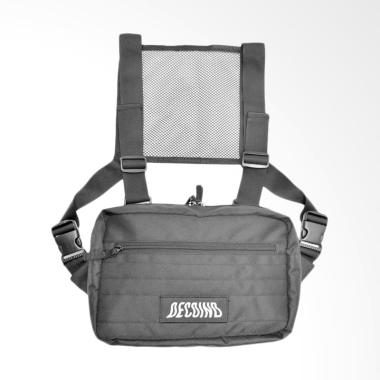 Deco.Ind Flut Chest Bag - Hitam