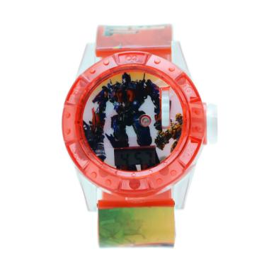OEM Projector Transformer Jam Tangan Anak - Merah