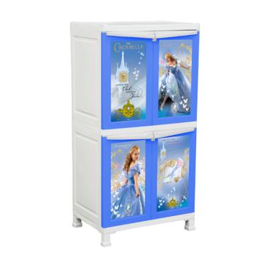 Napolly BCBC 242 CLA BRMD Plastik Lemari - Biru Muda