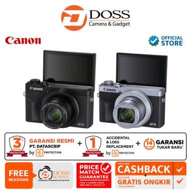 DOSS Canon G7X Mark III / Canon G7X III / Canon Powershot / G7XIII SILVER