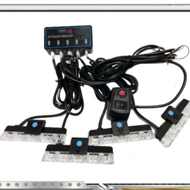 Lampu LED Strobo Grill/Lampu LED Strobo Set/LED Strobo 4 Titik++++....