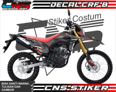 stiker decal crf