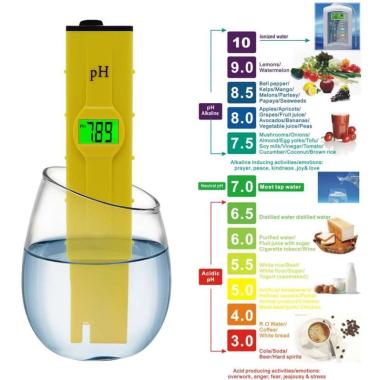Alat Pengukur PH Asam Air - Alat Ukur Tingkat Keasaman Air Digital - Alat Ukur Keasaman Air - Alat U
