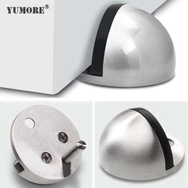 Door Stop Stainless KEONG onassis 09- Penahan Pintu kaca Stainless A48 silver