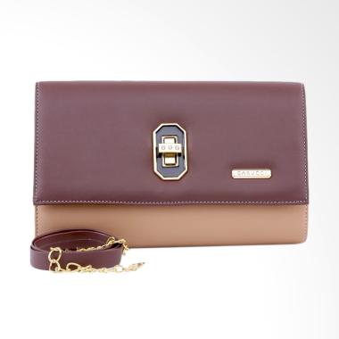 Garucci TRD 4097 Tas Pesta Wanita - Coklat