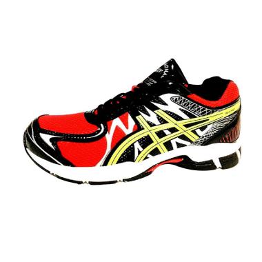 Professional Trainer Sepatu Lari Pria - Red Green Silver