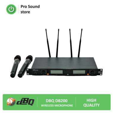 Mic Microphone UHF Wireless DBQ DB 200