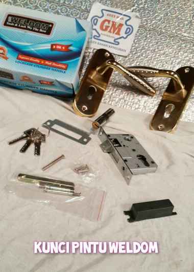 Kunci Pintu weldom + Body 501 GP Kecil