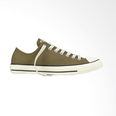 Converse Ox Chuck Taylor All Star Sneaker Sepatu Pria - Olive - Green
