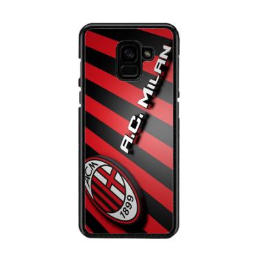 Guard Case Ac Milan Logo 3D O1208 C ... msung Galaxy A8 2018 Plus