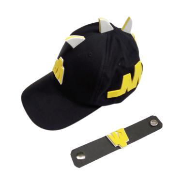 BoBoiBoy Gempa Topi Anak Laki-laki - Hitam + Free Wristband