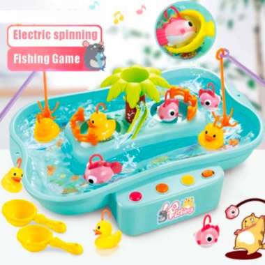 Mainan Anak Set Kolam Pancingan Bebek ~ GO FISHING DUCKLING SERIES