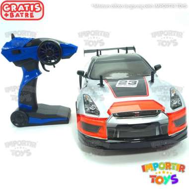 Mobil Balap Remote Control Car RC Car Jumbo Hijau