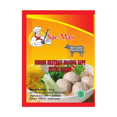 SaeMas Bumbu Ekstrak Daging Sapi Bu ... Pembelian 1 Qty = 1 Dus )