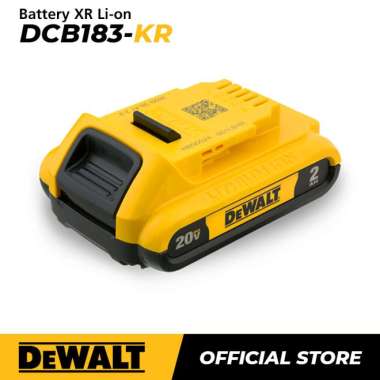 Dewalt XR Li-Ion Battery / Baterai 20V 2.0Ah DCB183