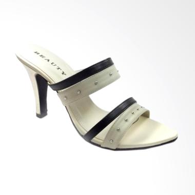Beauty Shoes 983 Heels Sepatu Wanita - Cream