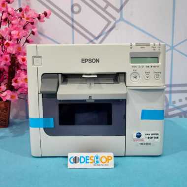 EPSON TM-C3510 WHITE DESKTOP PRINTER BARCODE EPSON PUTIH