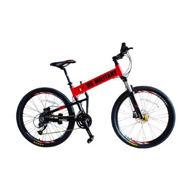 MURAH Element US Military Sepeda MTB - Red