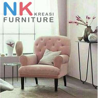 Sakura sofa 1 dudukan, arm chair, sofa wing chair single - JABODETABEK ONLY