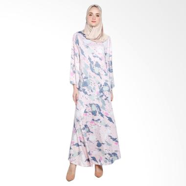 Covering Story Ceila Dress A Dress Muslim Wanita - Pink Salem
