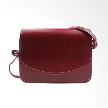 Lansdeal Women Sling Bas Tas Selempang Wanita - Red