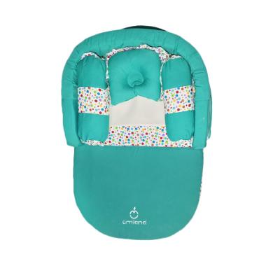 OMILAND OBK5213 Bordir Polkadot Ova ... Bayi with Kelambu - Green