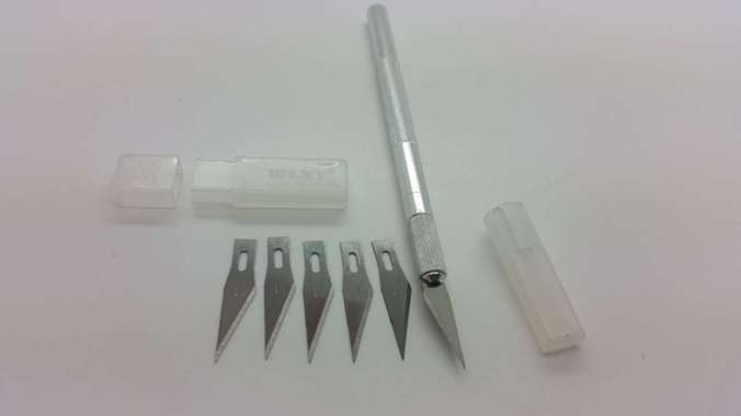 Precision Art Knife silver
