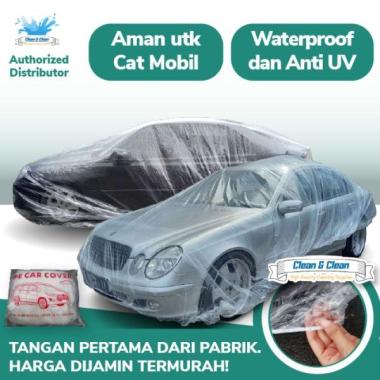 Cover Mobil Plastik Transparan Tebal 40 Micron Kualitas Import Waterproof | Sarung Mobil | Selimut M