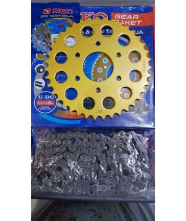 Gear Set Girset Gearset Kawasaki Pulsar NS200 200NS NS 200 Road Gir 14T 39T 520 Baja 14 39 Depan Bel
