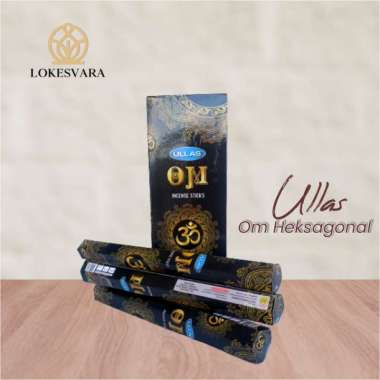 Dupa Hio Wangi Harum Aromaterapi India Ullas Om Heksagonal