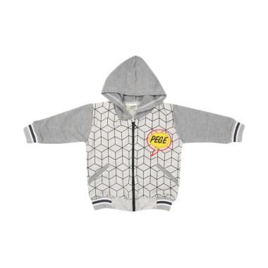 TOMPEGE TP-18402 Jaket Anak Laki - Abu Muda