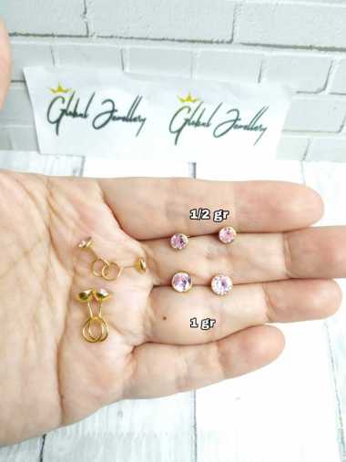Anting Emas Putih 1 Gram - Harga Terbaru Februari 2022 | Blibli