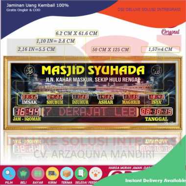 jadwal jam sholat digital running text