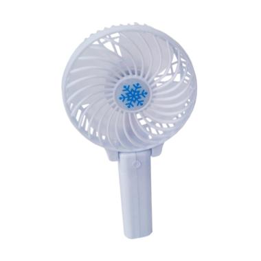 Kipas Angin Mini Tangan dan Lipat Portable Handy Mini Fan - Putih