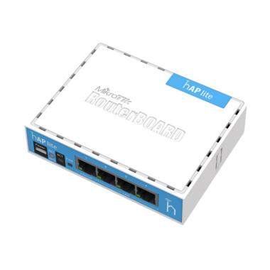 Mikrotik RB941-2nD HAP Lite Routerboard [650MHz/ 32MB RAM/ 2.4Ghz] Blue-White