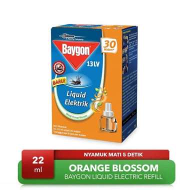 Baygon Liquid Elektrik Orange Blossom [22 mL]