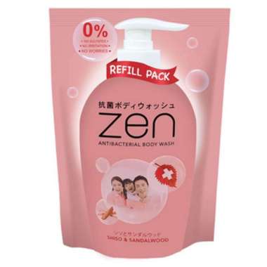Zen Body Wash ShisoAndSandalwood Pch 450Ml
