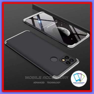 Hard Case Oppo A15 Gkk Armor 360 Hardcase Full Protective Slim Back Cover Casing Murah
